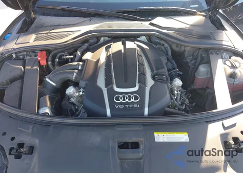 2017 Audi A8 L 4.0T Sport z USA, uszkodzony, nr VIN WAU43AFD2HN021047